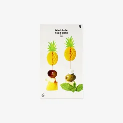 Hot Flying Tiger Ananas Food Picks - 8 Stk
