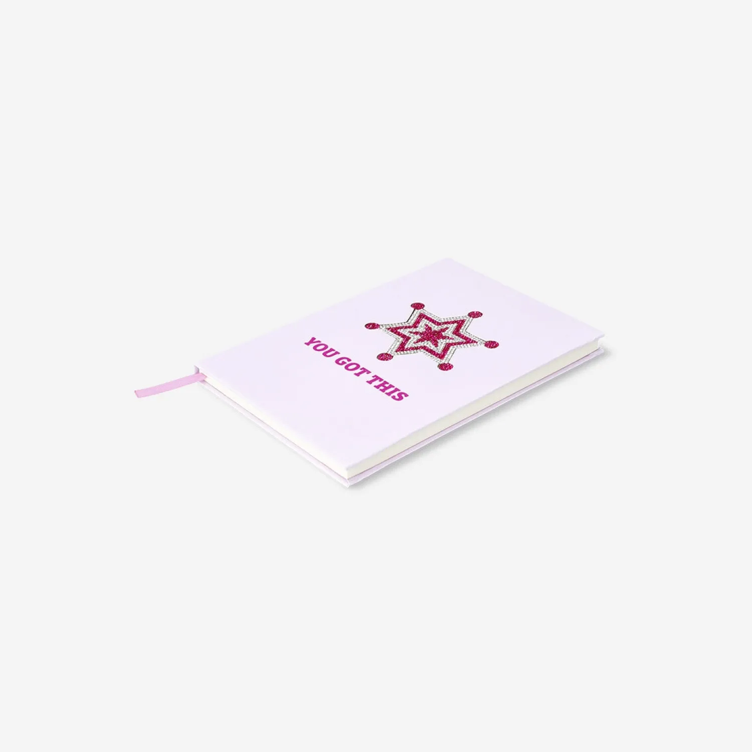 Best Flying Tiger A5-Notizbuch mit Glitzerstein-Cover