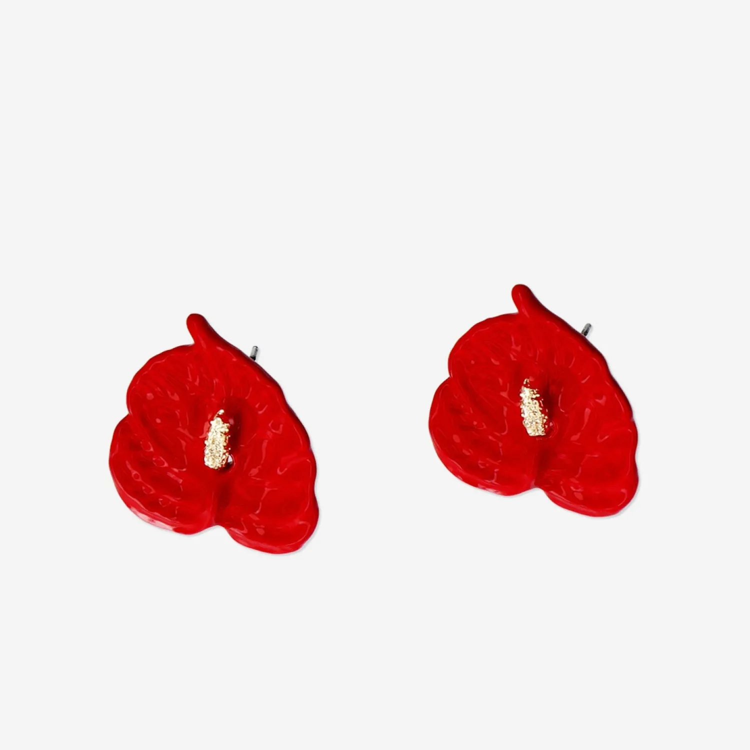 Outlet Flying Tiger Anthurium-Ohrringe