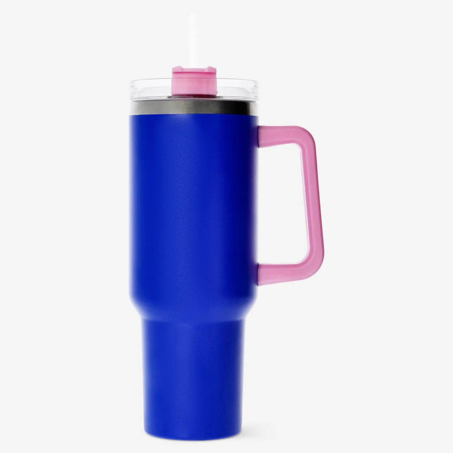 New Flying Tiger Becher mit Deckel und Strohhalm. 1.2 L