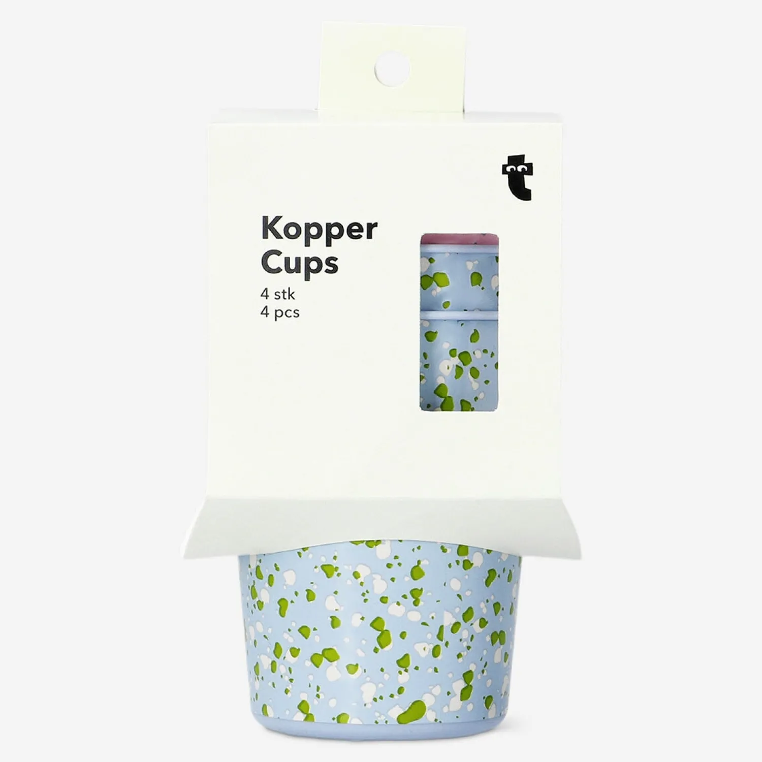 Hot Flying Tiger Becher mit Osterthema - 4 Stk