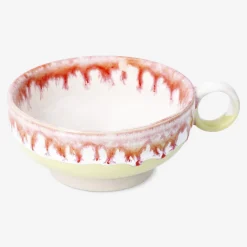 Hot Flying Tiger Becher mit Tropfglasur - 200 ml
