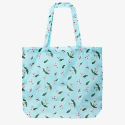 Sale Flying Tiger Blaue Falttasche mit Kirschblüten