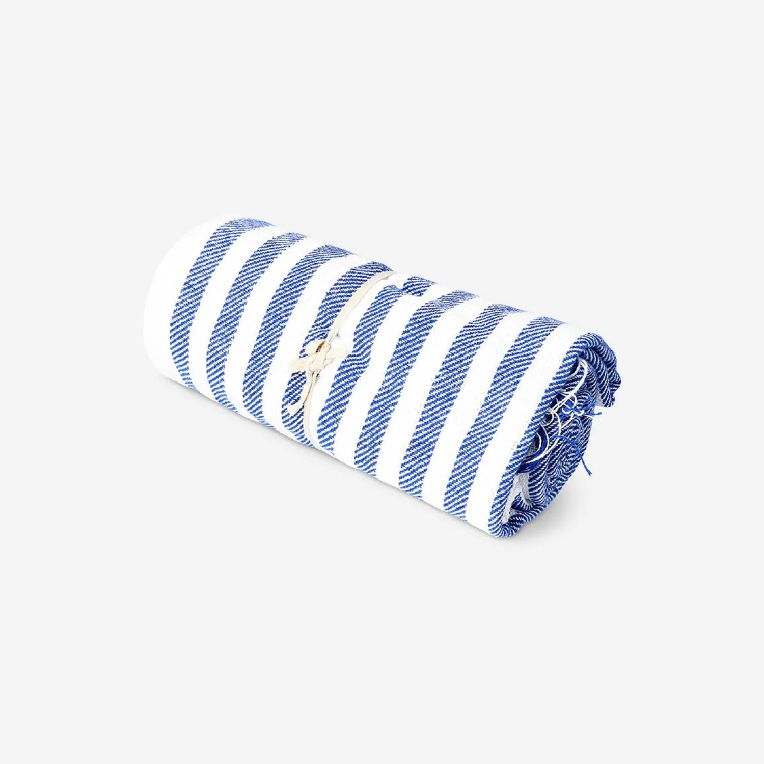 Sale Flying Tiger Blaue Wohndecke mit Fransen - 120×170 cm