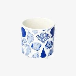 New Flying Tiger Blumentopf mit Muschelprint - 11 cm