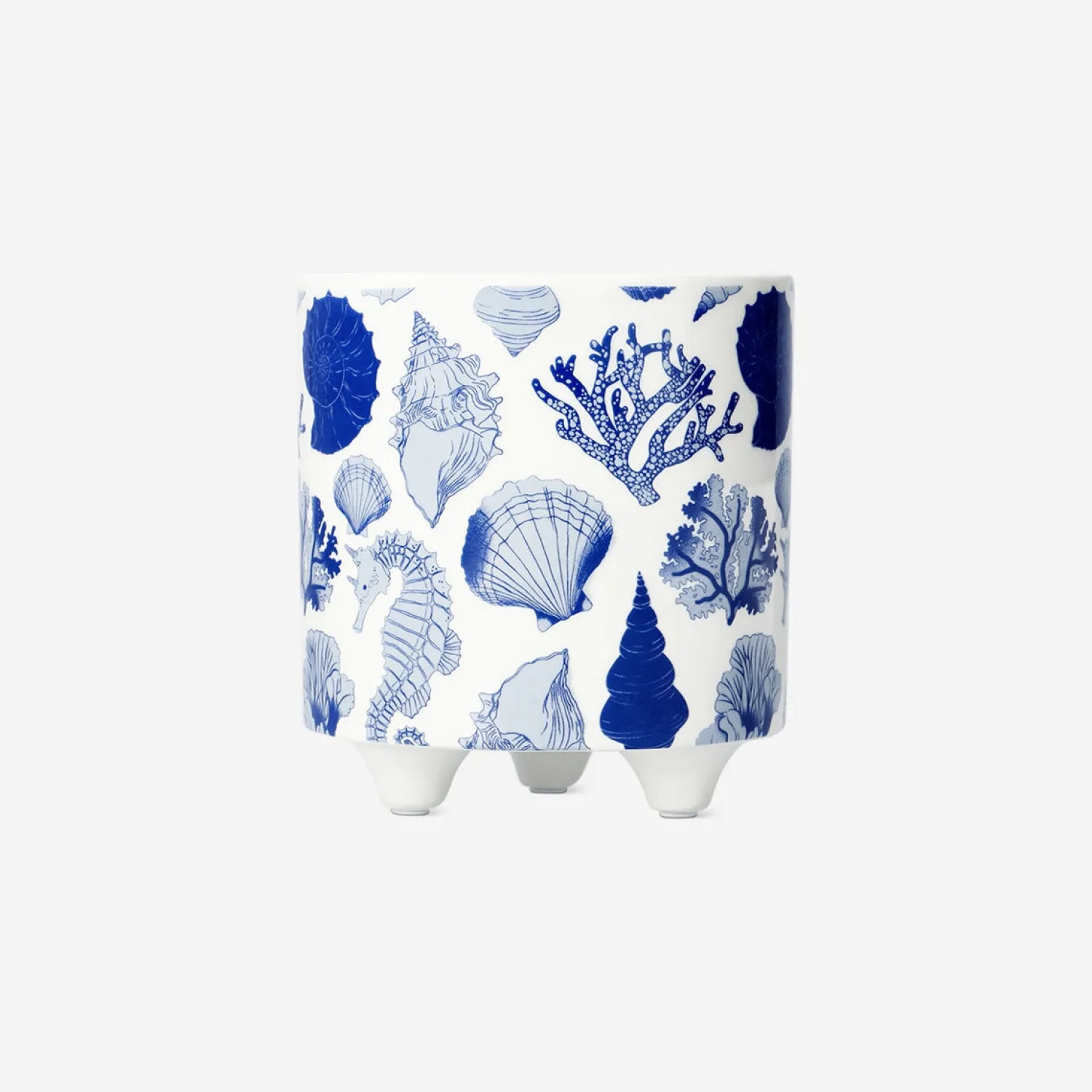 New Flying Tiger Blumentopf mit Muschelprint - 11 cm