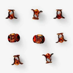 Sale Flying Tiger Braune Haarspangen - 8 Stk