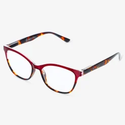 Best Flying Tiger Braune Lesebrille mit +1,5 Stärke