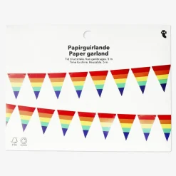 Fashion Flying Tiger Bunte Regenbogen-Wimpelgirlande - 500 cm