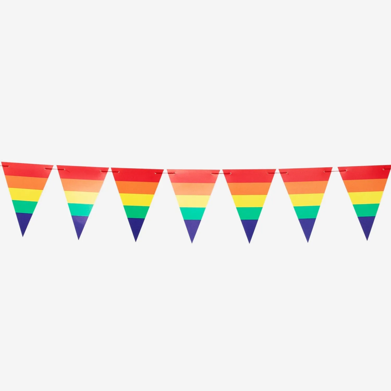 Fashion Flying Tiger Bunte Regenbogen-Wimpelgirlande - 500 cm