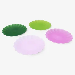 New Flying Tiger Bunte Teller - 4 Stk