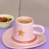 Clearance Flying Tiger Cowboyhut-Tasse mit Untertasse - 210 ml