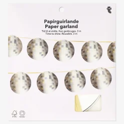 Online Flying Tiger Disco Ball Papiergirlande - 300 cm
