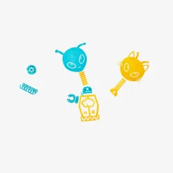 Online Flying Tiger DIY-Roboter-Alien-Stempel