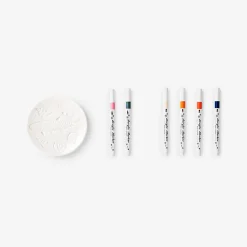 Sale Flying Tiger DIY-Teller mit lufttrocknenden Markern