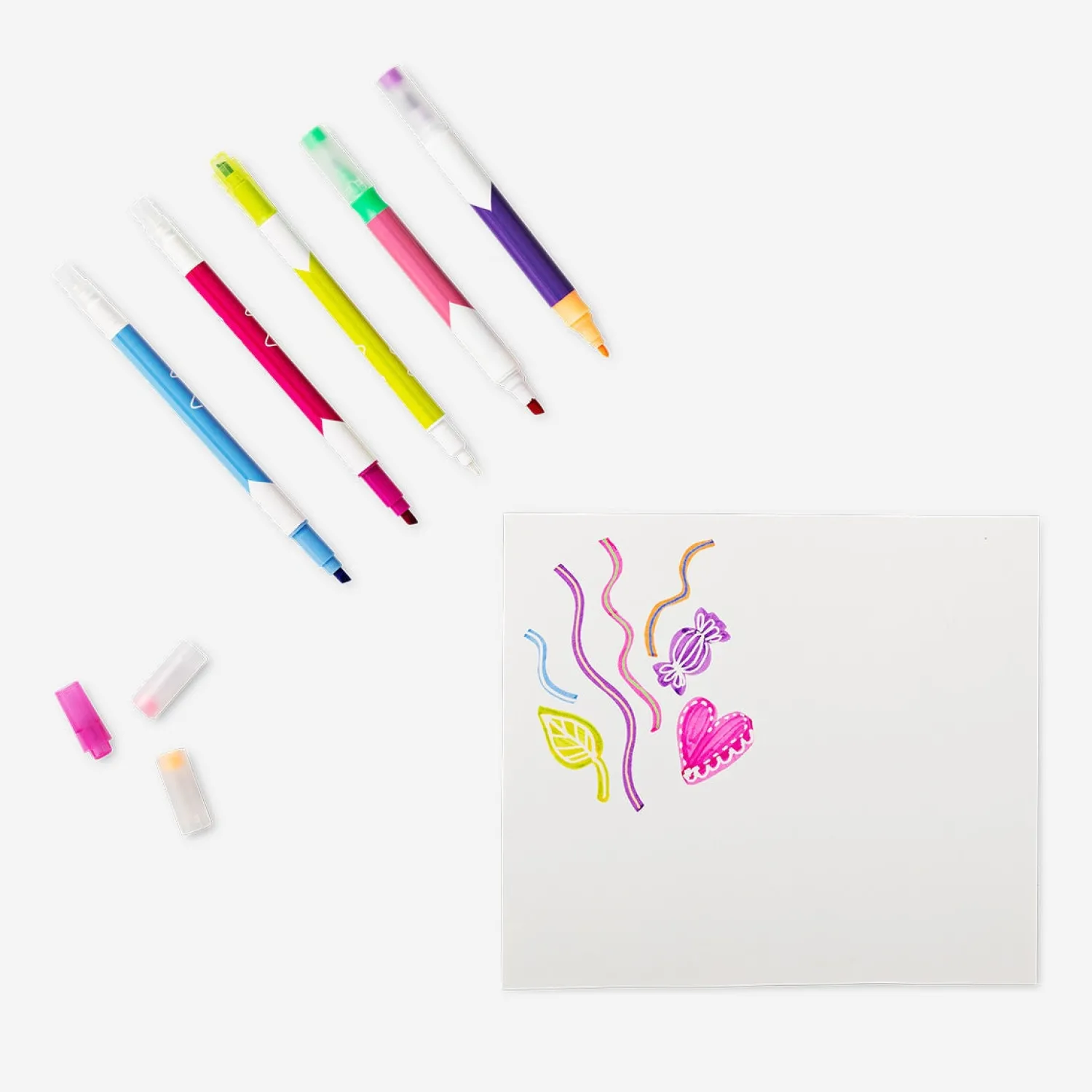 New Flying Tiger Dual-Tip-Marker mit Farbwechsel-Effekt - 12 Stk