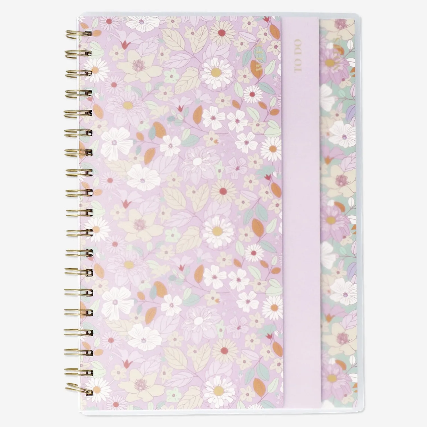 Sale Flying Tiger Florales 3-in-1-Notizbuch - Englisch