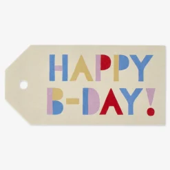 Clearance Flying Tiger Geschenkanhänger zum Geburtstag. 4 Stk