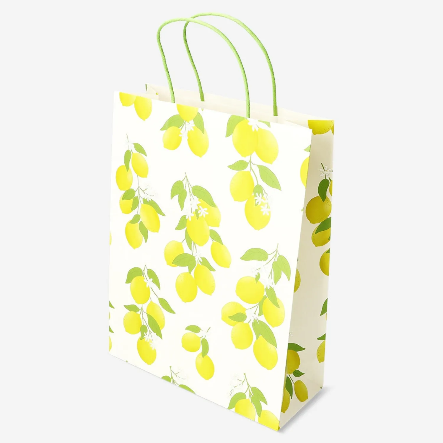 Outlet Flying Tiger Geschenktüte mit Zitronendruck