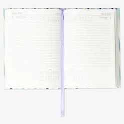 Clearance Flying Tiger Gestreifter Terminkalender A6 - Englisch