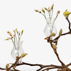Online Flying Tiger Glasdekorationen mit Clips für Blumen - 2 Stk