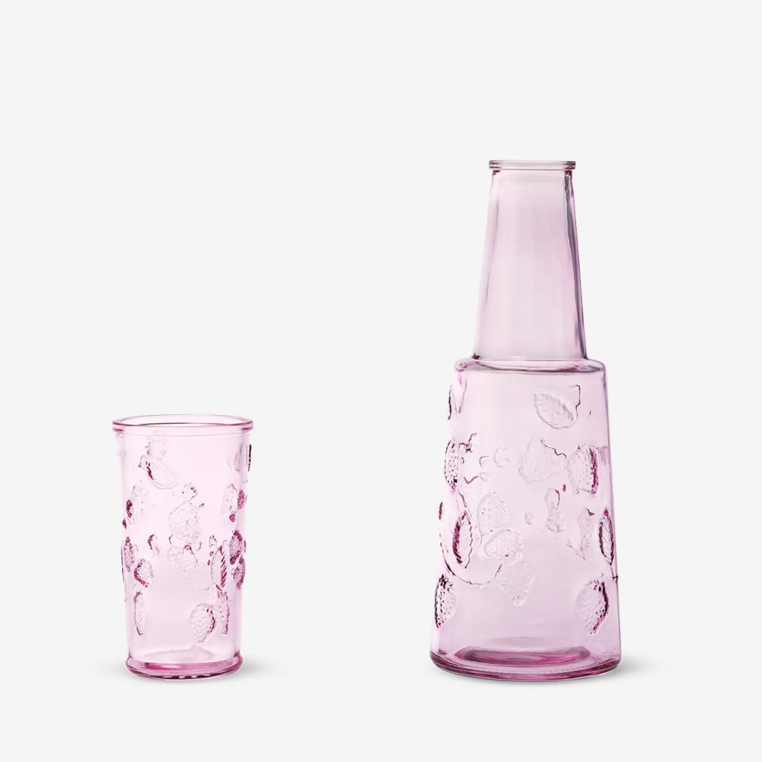 Sale Flying Tiger Glasflasche mit Trinkglas - 770 ml