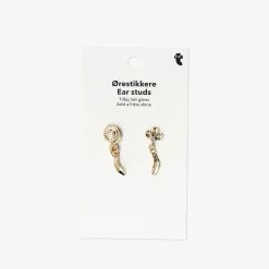 Clearance Flying Tiger Goldene Ohrstecker