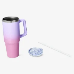 Sale Flying Tiger Gradient Becher mit Deckel und Strohhalm - 850 ml