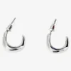 Fashion Flying Tiger Grobe Silberohrringe - 2 Stk