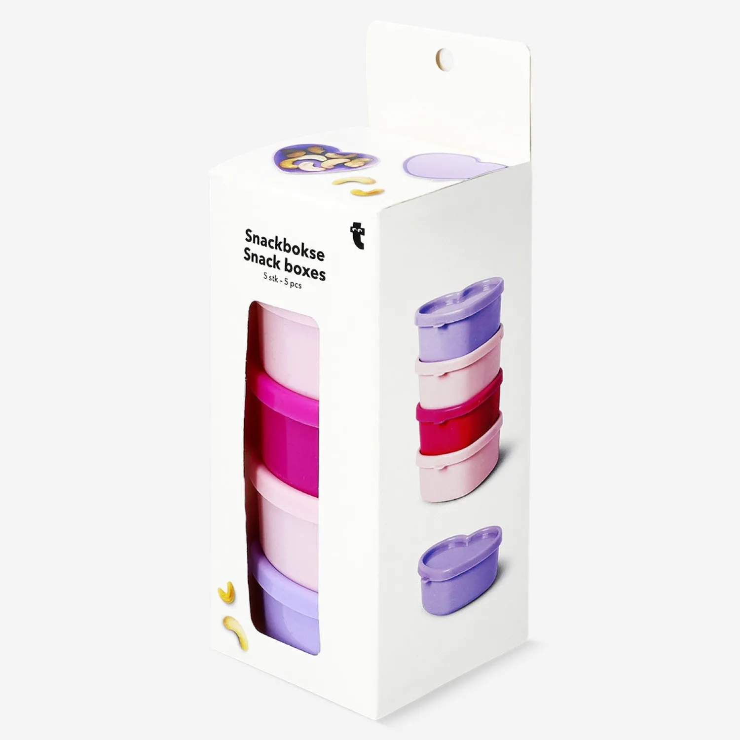 Sale Flying Tiger Herzförmige Snackboxen - 5 Stk