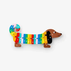 Hot Flying Tiger Hunde-Alphabet-Puzzle