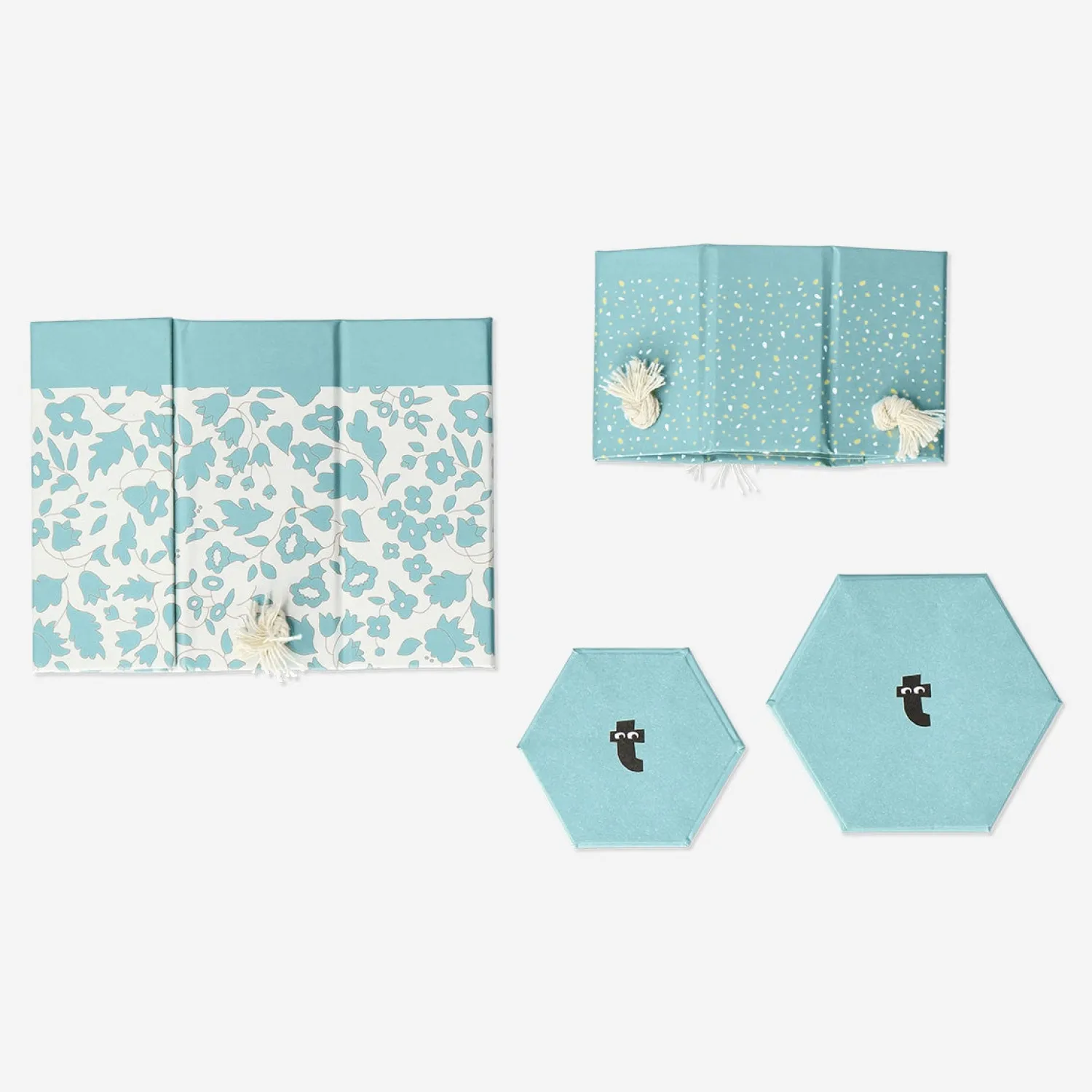 Sale Flying Tiger 2-in-1-Bleistifthalter mit Blumenmuster - zusammenklappbar