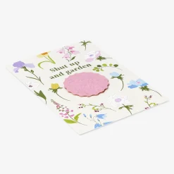 Fashion Flying Tiger Karte mit gemischten Blumen