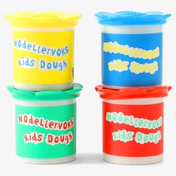 Hot Flying Tiger Kinder-Knete-Set - 4 Stk