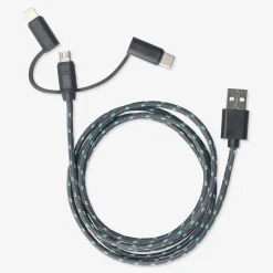 Clearance Flying Tiger Ladekabel. Für USB-C, Micro USB und lightning