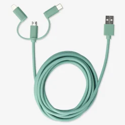 Clearance Flying Tiger Ladekabel. Für USB-C, Micro USB und lightning