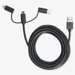 Fashion Flying Tiger Ladekabel. Für USB-C, Micro USB und lightning