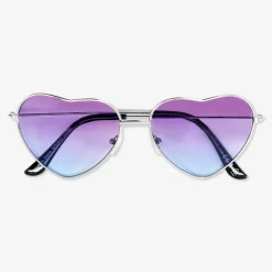 Clearance Flying Tiger Lila Sonnenbrille in Herzform