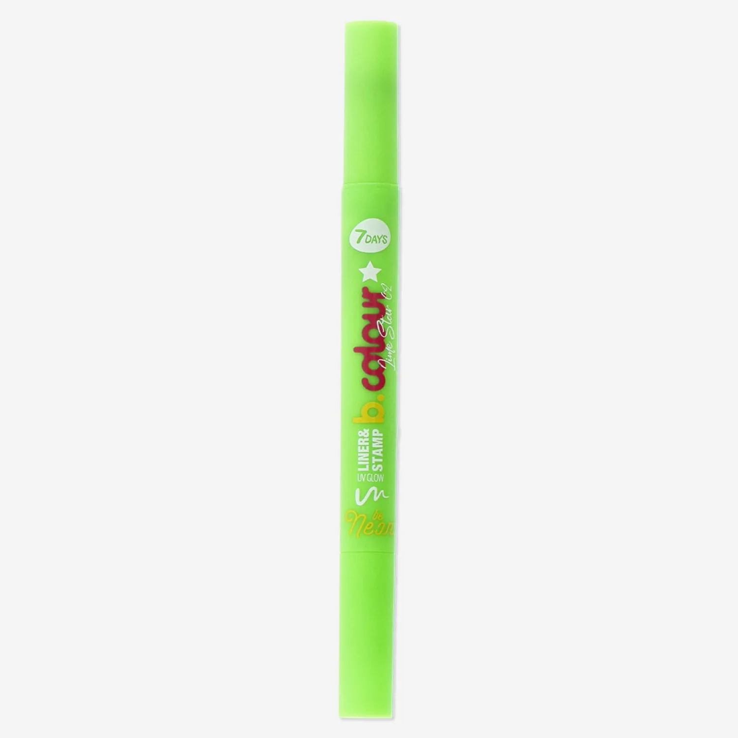 Discount Flying Tiger Liner & Briefmarke Uvglow von 7DAYS B.COLOUR - 02 Lime star