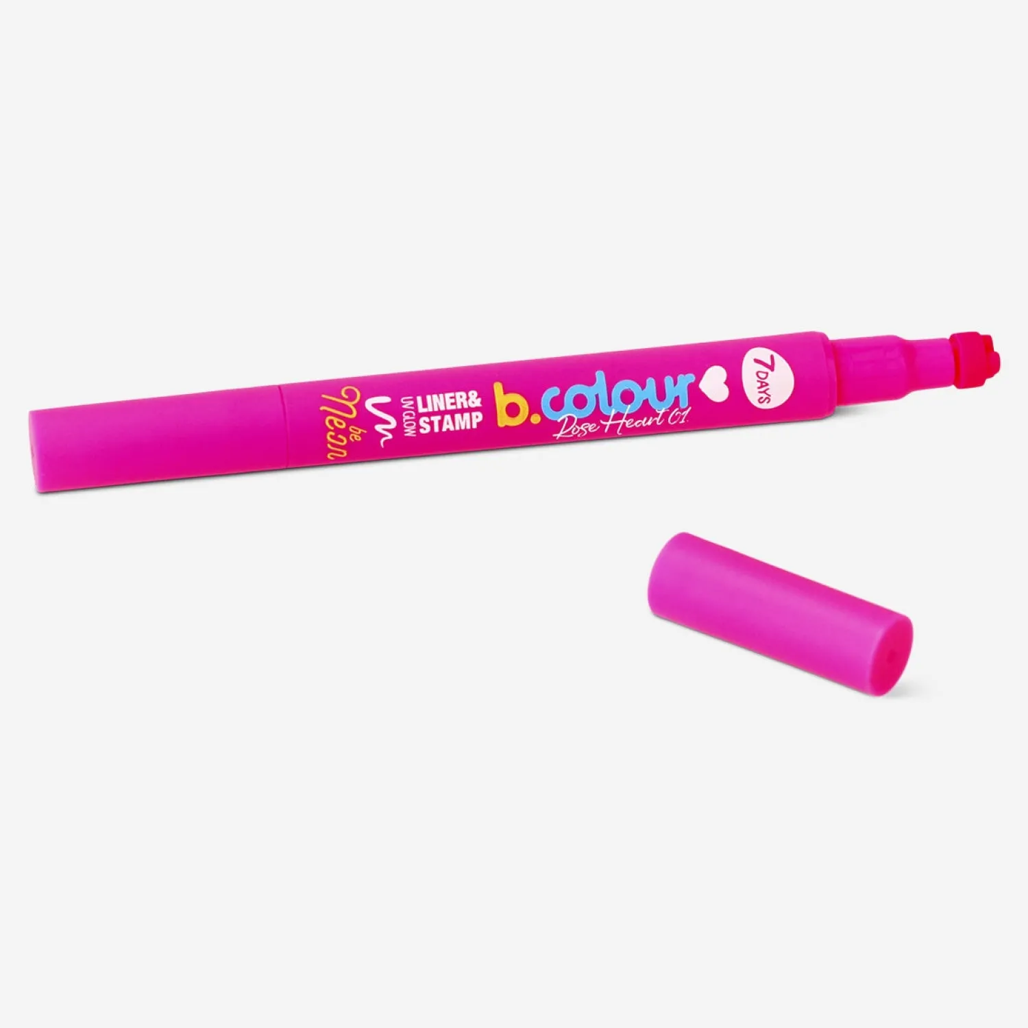 Online Flying Tiger Liner & Stempel Uvglow von 7DAYS B.COLOUR - 01 Rosenherz