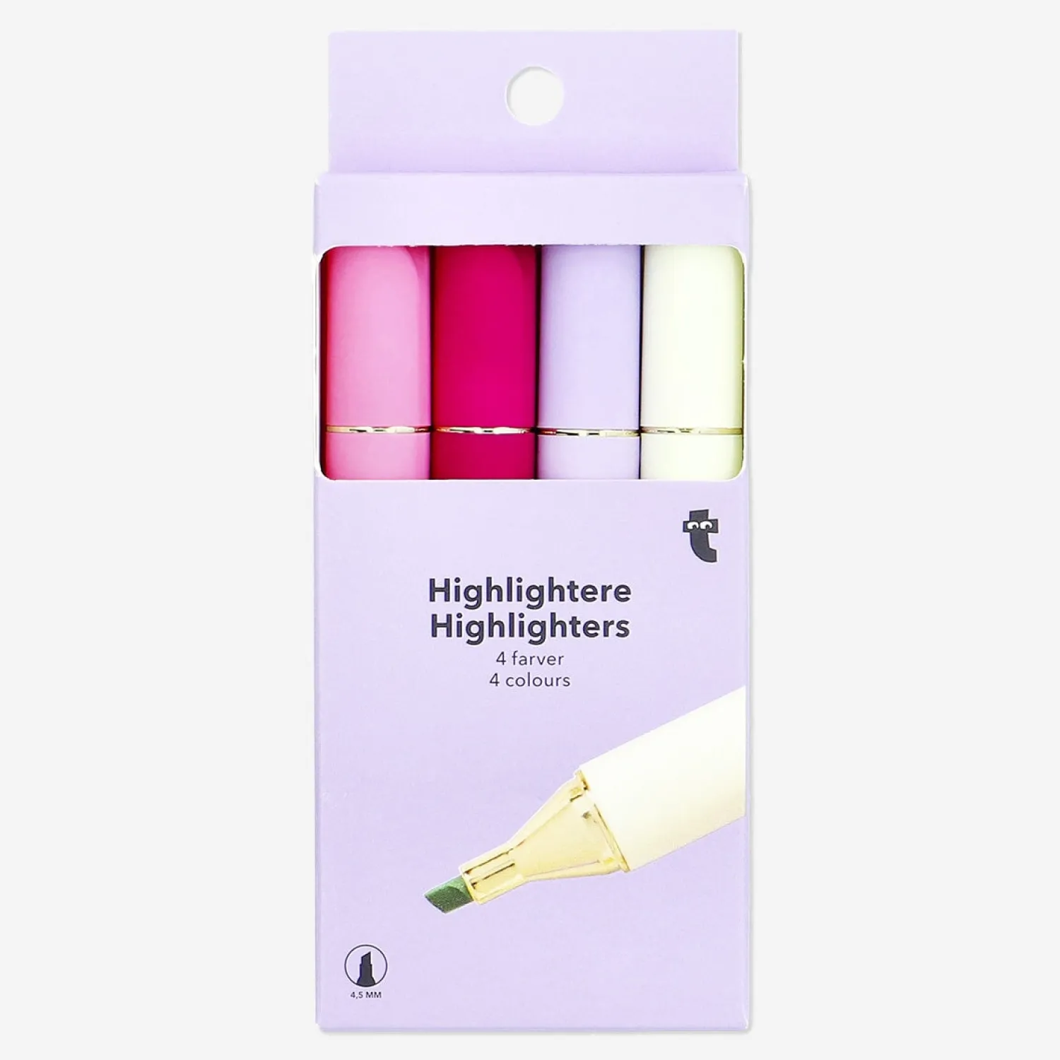 Hot Flying Tiger Lippenstiftförmige Highlighter - 4 Stk
