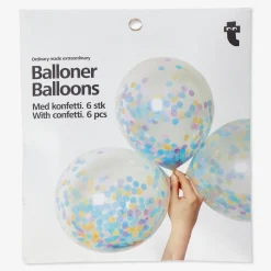 Sale Flying Tiger Luftballons mit Konfetti. 6 Stk