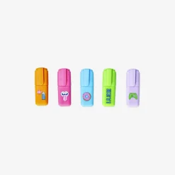 Hot Flying Tiger Mini-Textmarker - 5 Stück