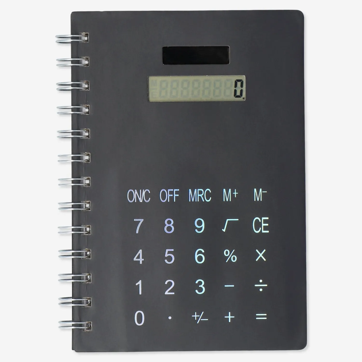 Online Flying Tiger Notebook mit Taschenrechner. Solarbetrieben