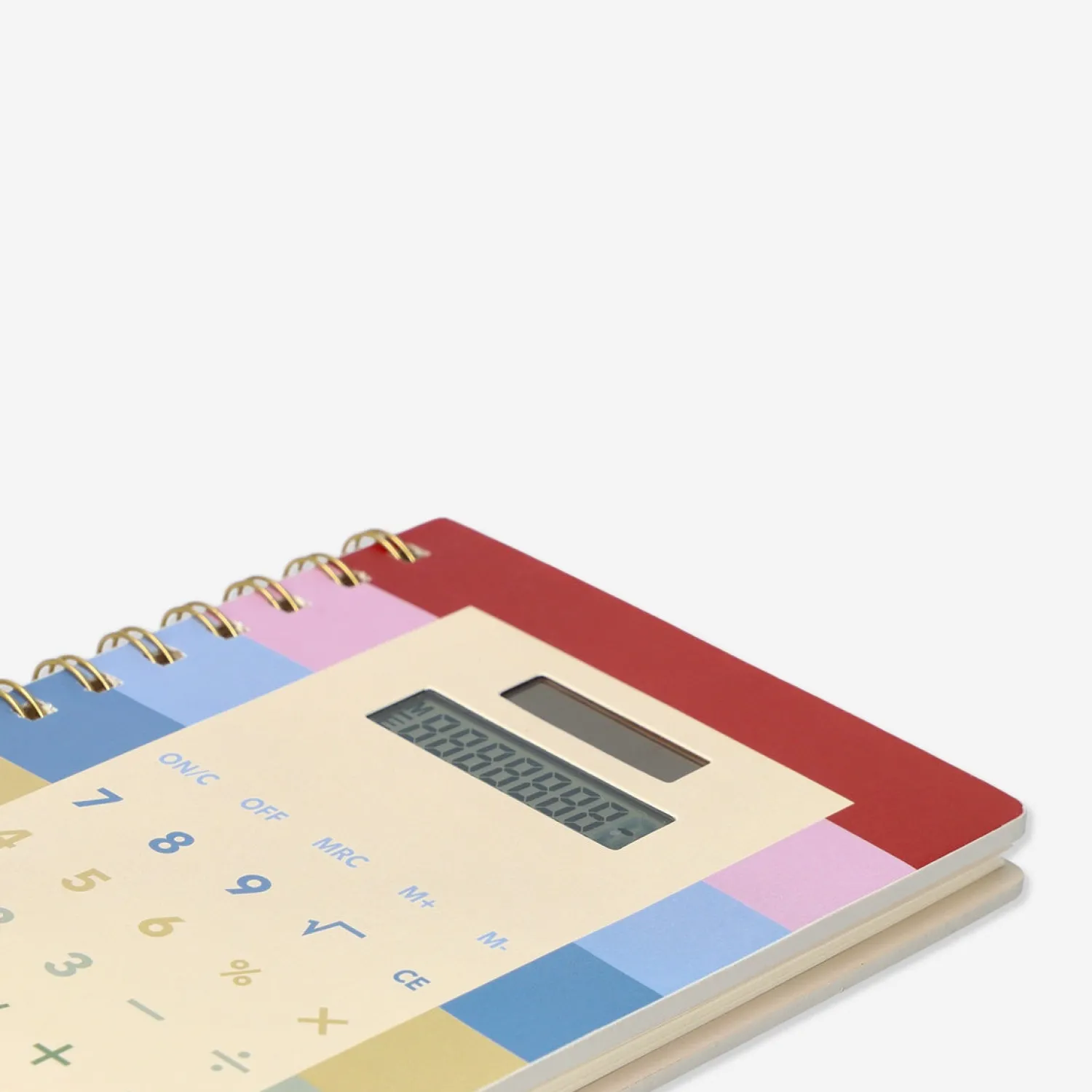 Outlet Flying Tiger Notebook mit Taschenrechner. Solarbetrieben