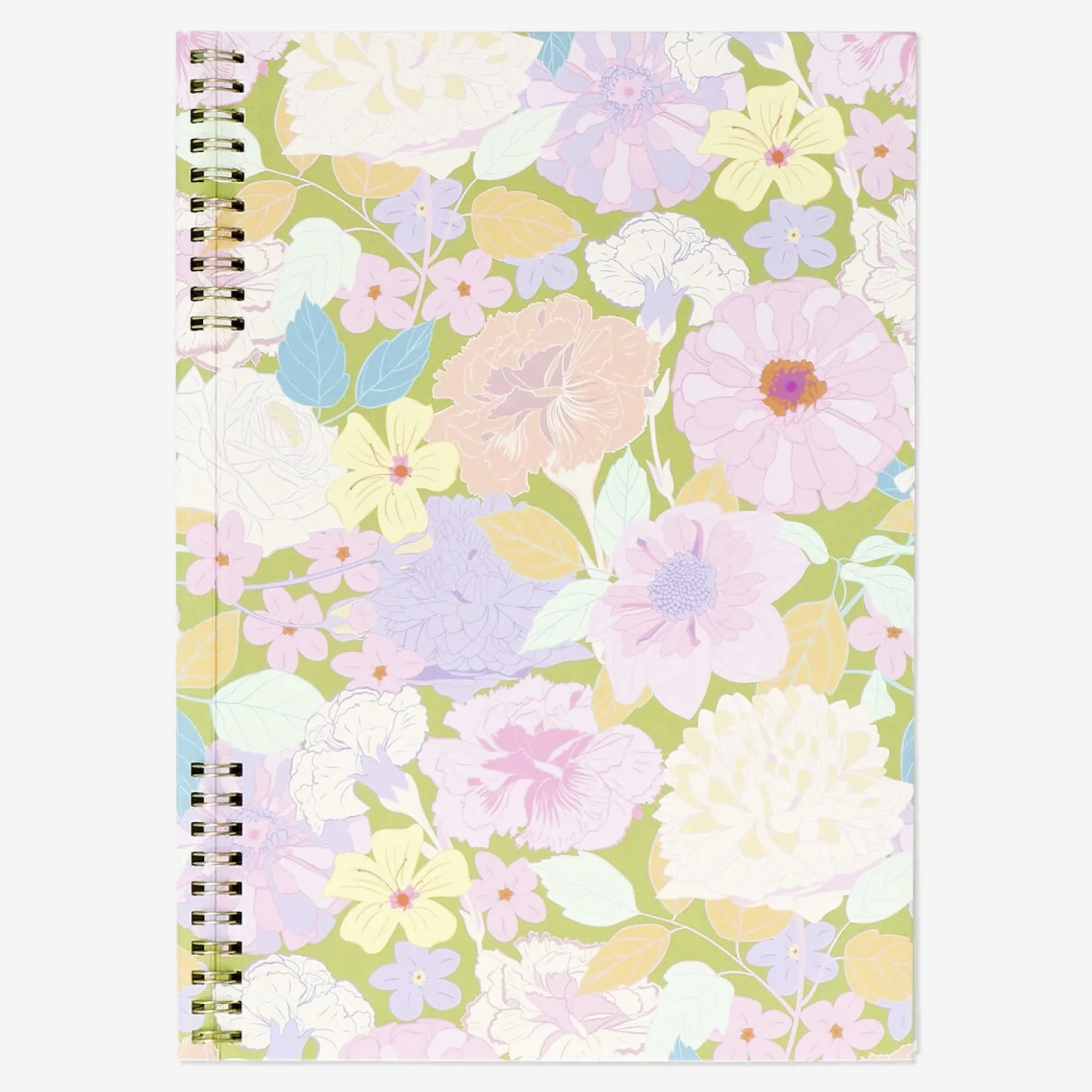 Best Flying Tiger Notizbuch mit Blumenmuster - A4