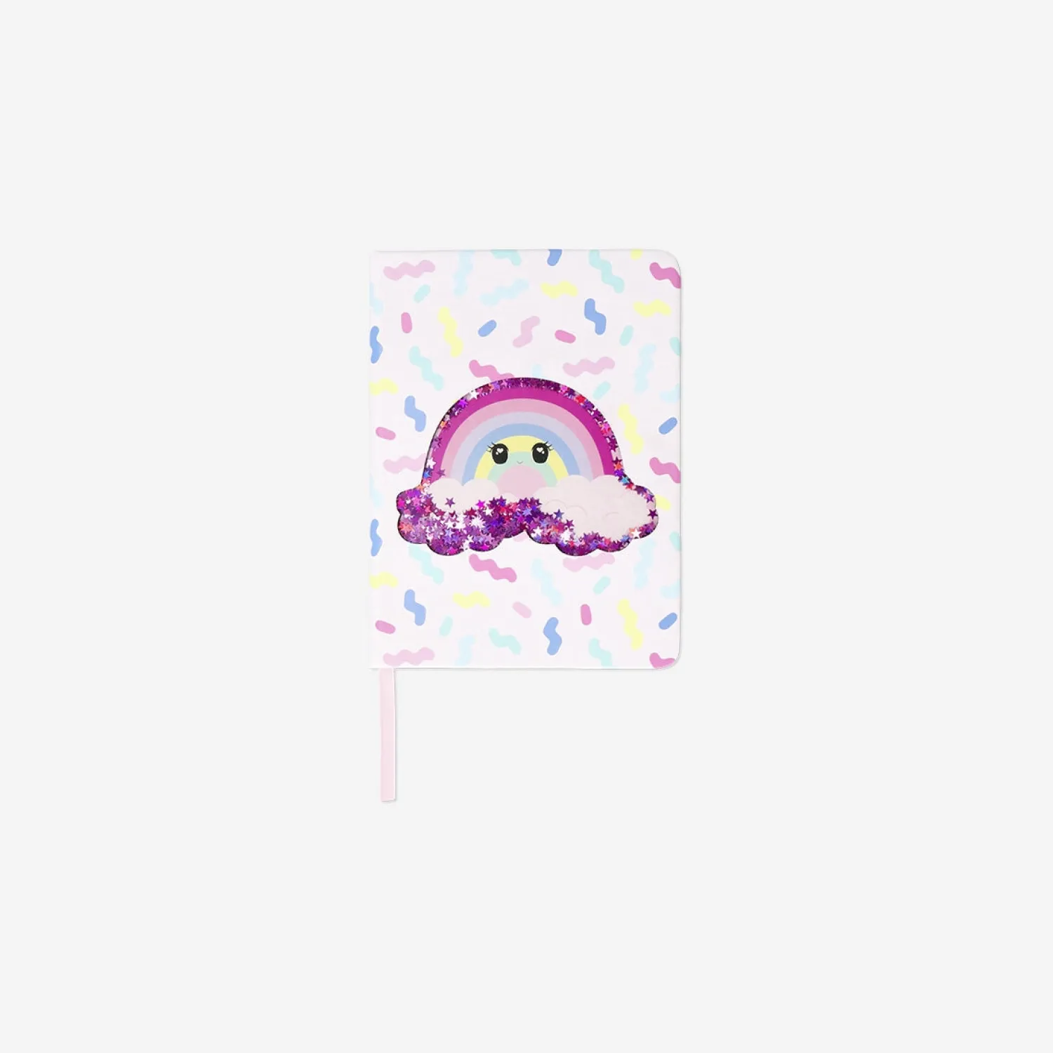 Best Flying Tiger Notizbuch mit Glitzer-Regenbogen