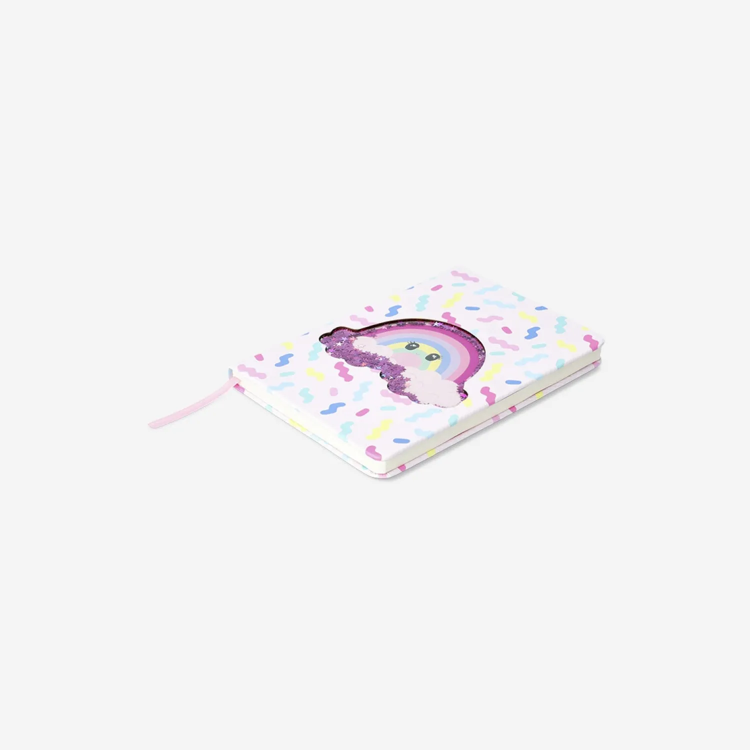 Best Flying Tiger Notizbuch mit Glitzer-Regenbogen