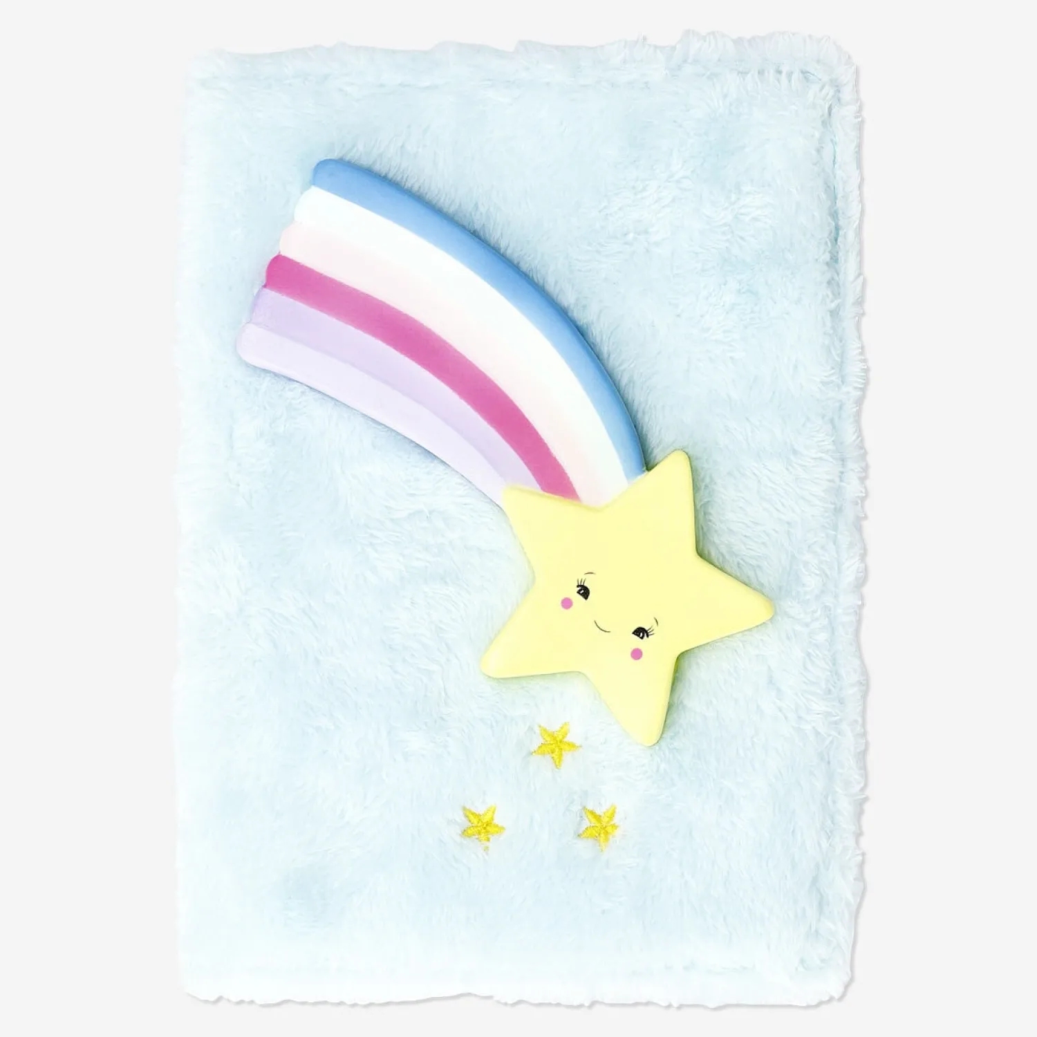 New Flying Tiger Notizbuch. Mit Plüschbezug