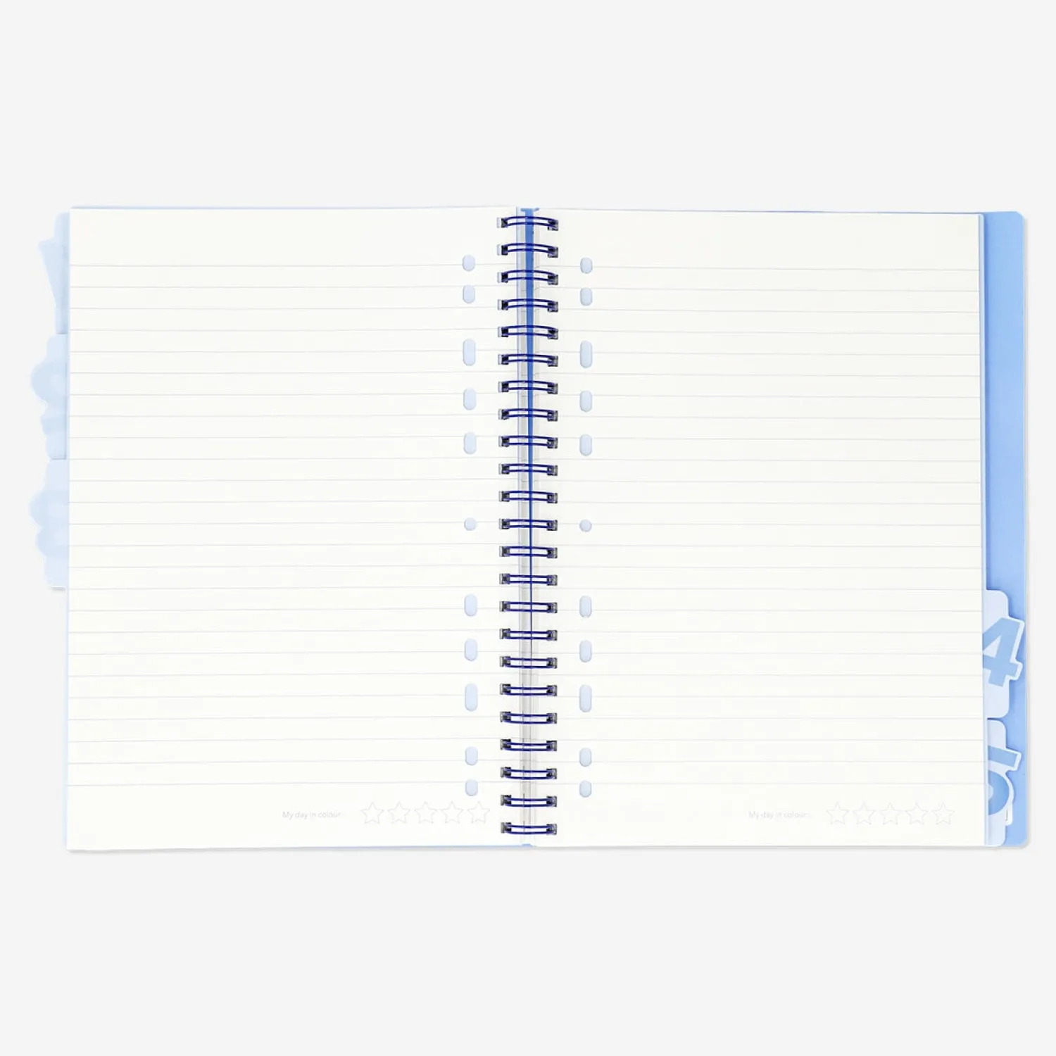 Fashion Flying Tiger Notizbuch mit Seitenmarkern. A4